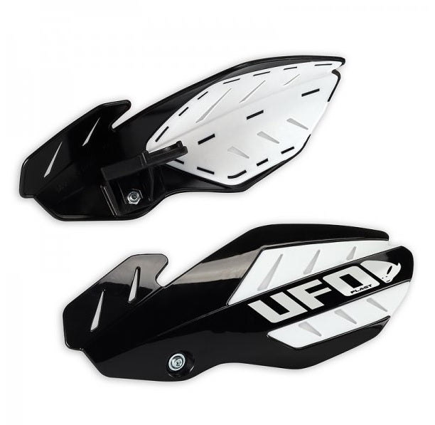 Handguards Flame Husqvarna TC/TE 125 14-20, FC 16-20 color black/white (with mounts)