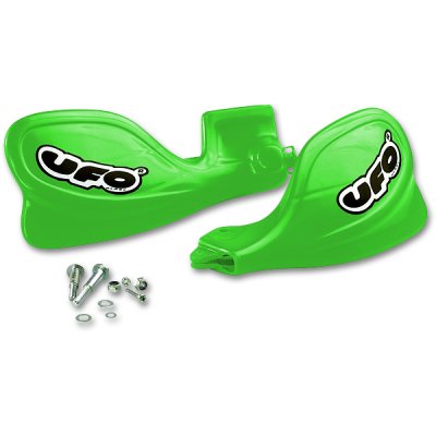 Handguards Kawasaki KX 125/250 00-17 color green