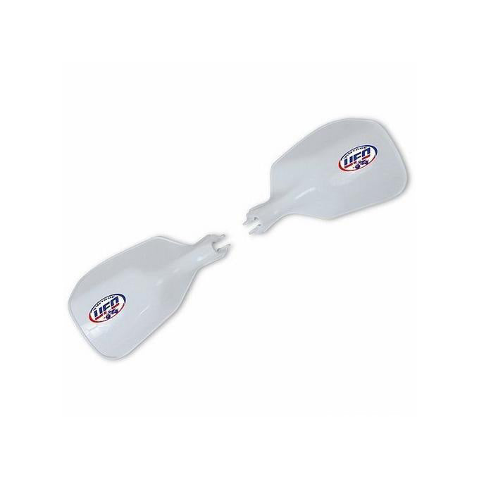 Handguards universal for disc brake color white