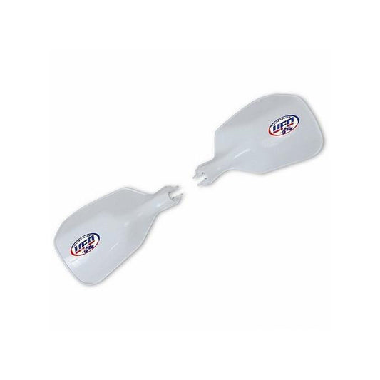 Handguards universal for disc brake color white