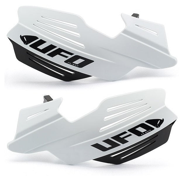Handguards Vulcan color white/black (with mounts)