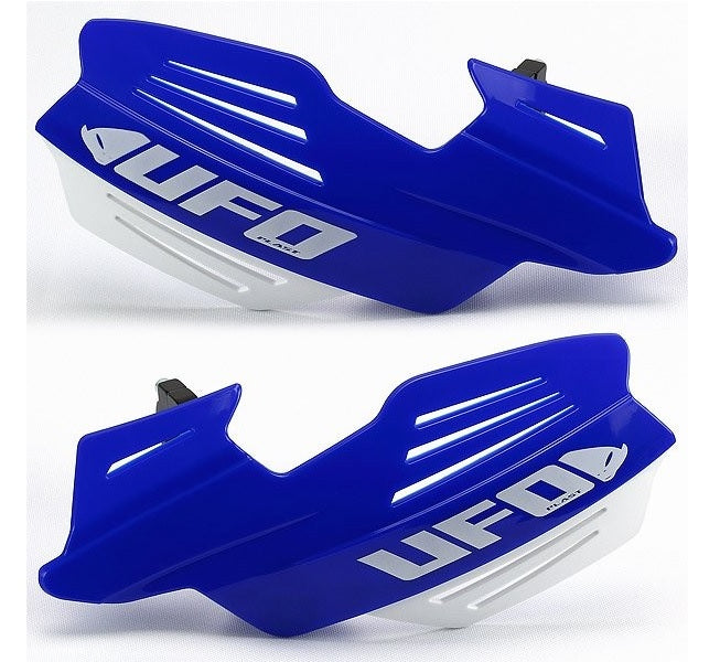 Handguards Vulcan color blue/white (with mounts)