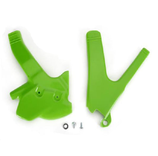 Frame guards Kawasaki KDX 200 90-94 color green