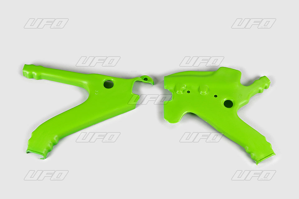 Frame guards Kawasaki KX 250/125 91 color green