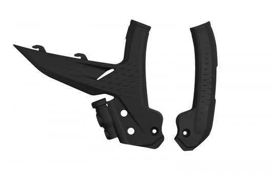 Frame guards KTM SX/SX-F 125/250/300/350/450F TBI 23-26, EXC/EXC-F 150/250/300/350/450/500 TBI 24-26 color black