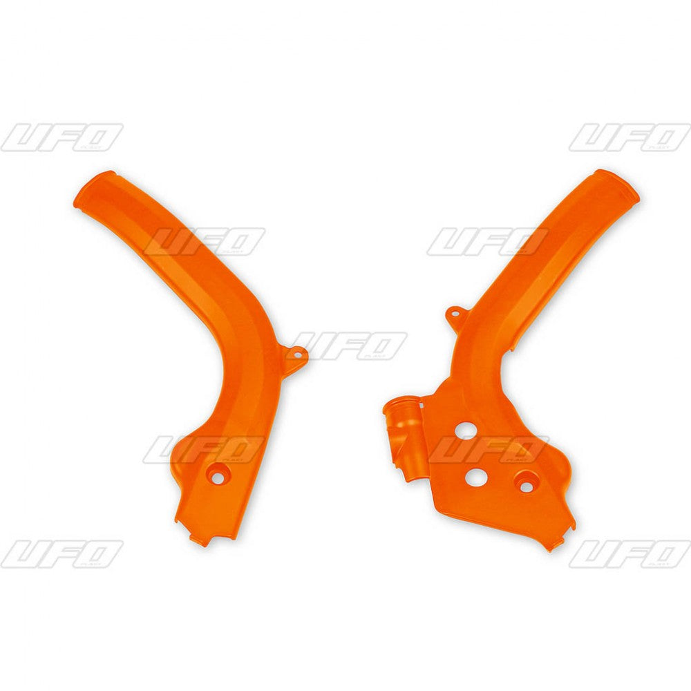Frame guards KTM SX 150/125 16-22, EXC 150/125/300 TPI 17-18, SX-F 350/250/450 16-18, EXC-F 350/250/450/500 17-23 color orange