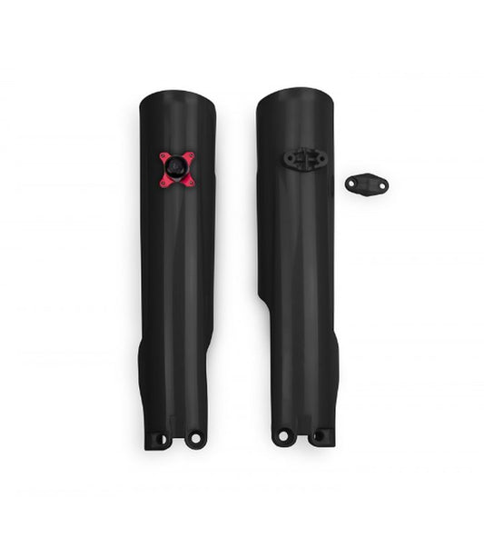 Front fork protectors with lock KTM SX 125/250/300 23-25, SX-F 250/350/450 23-25 color black