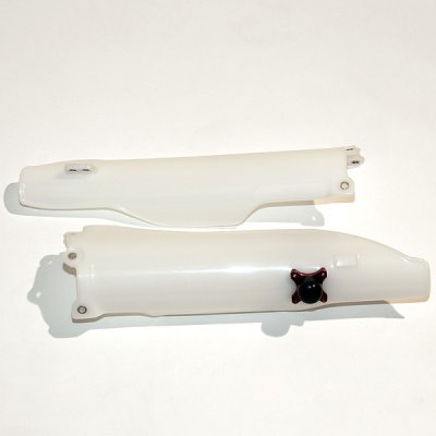 Front fork protectors with lock Kawasaki KX-F 250/450 06-08 neutral color