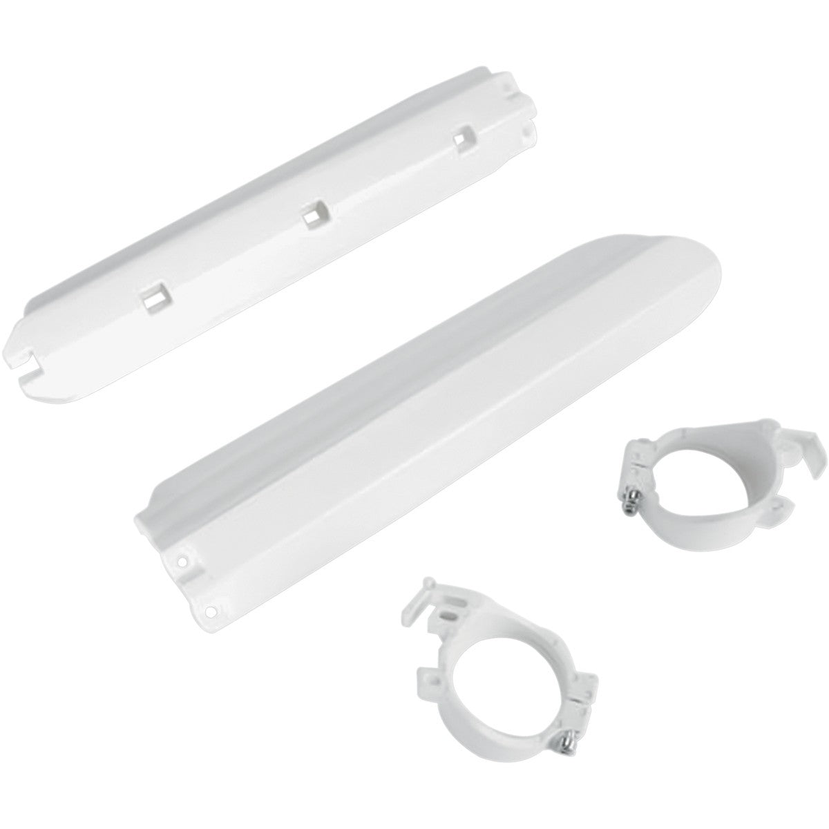 Front fork protectors Yamaha YZ 125/250 91-95 color white