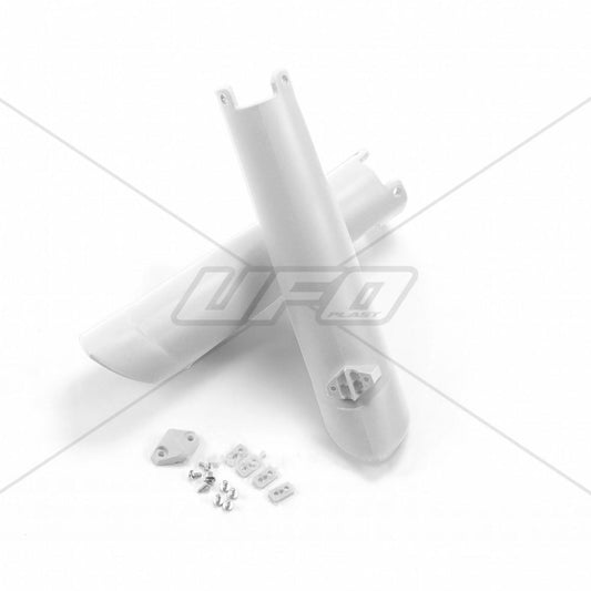 Front fork protectors Husqvarna TC/FC 450/350/300/310/250/125 15-18, TE/TX 300/250/125/310, FE 501/450/350/250 16-18 color white