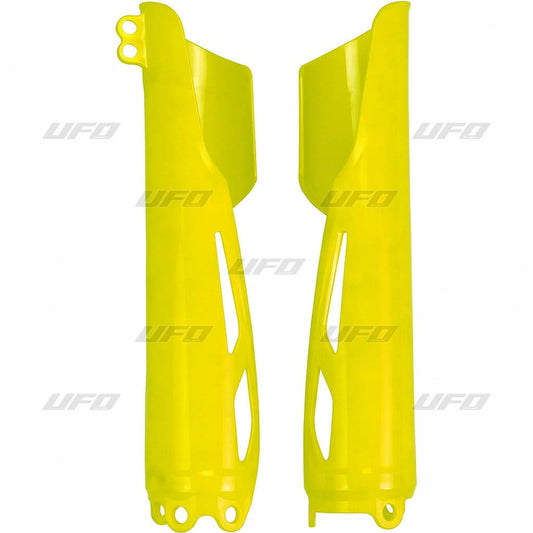 Front fork protectors Honda CRF 250R/RX 19, CRF 450R/RX 19 color yellow fluo