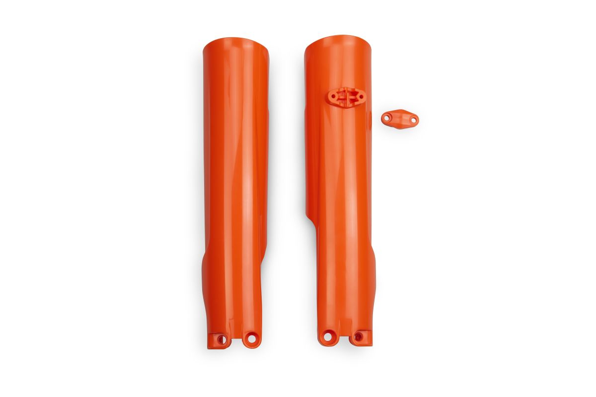 Front fork protectors KTM SX/SX-F 125/250/300/350/450F TBI 23-26, EXC/EXC-F 150/250/300/350/450/500 TBI 24-26 color orange