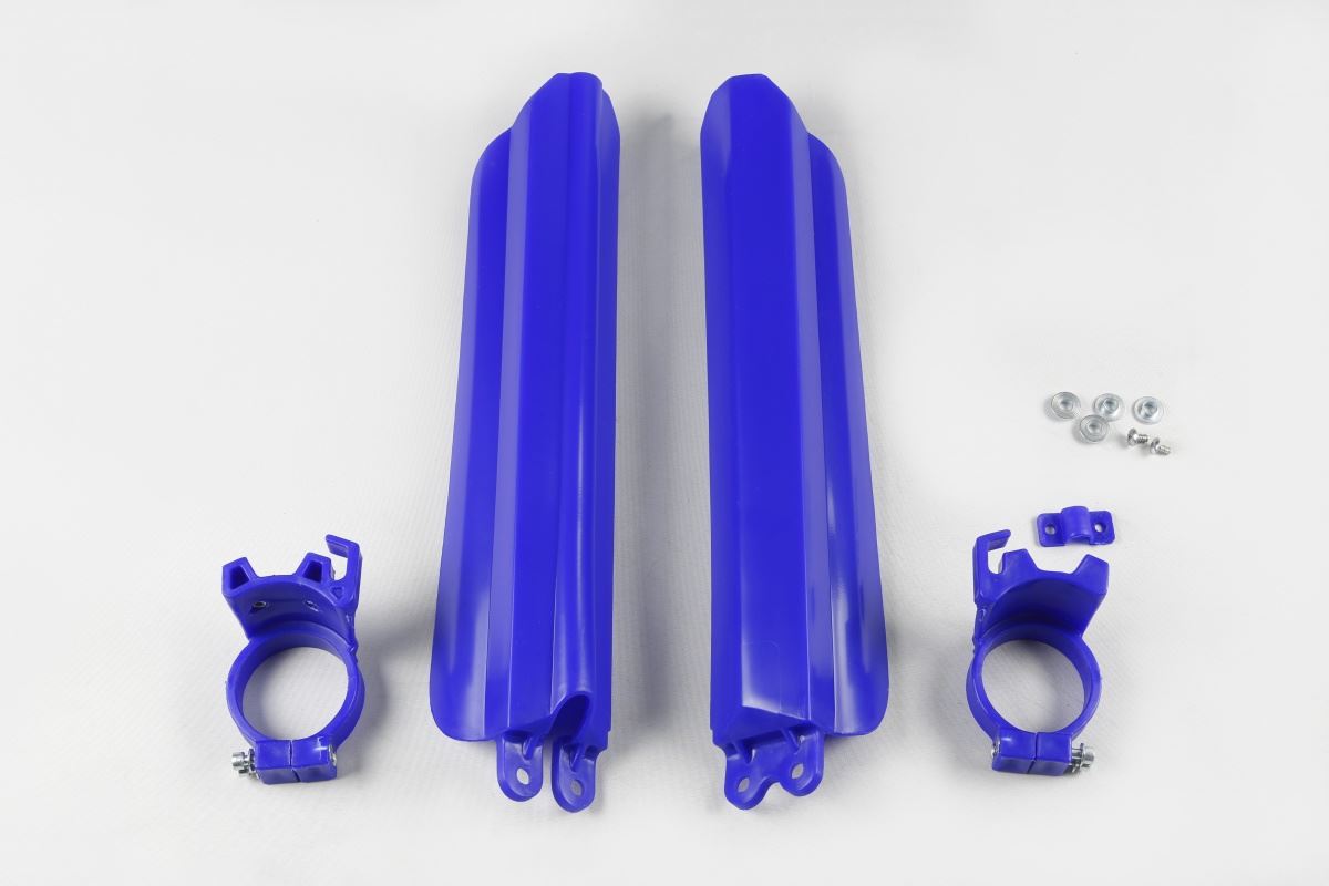 Front fork protectors Paioli color blue