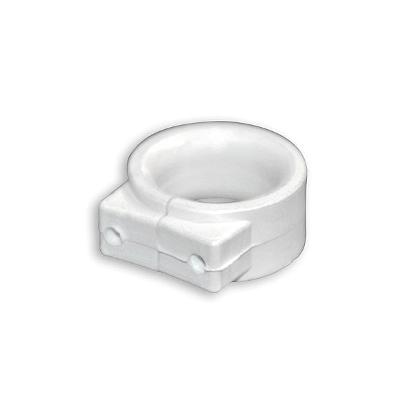 Cable guide color white (round split between screws)