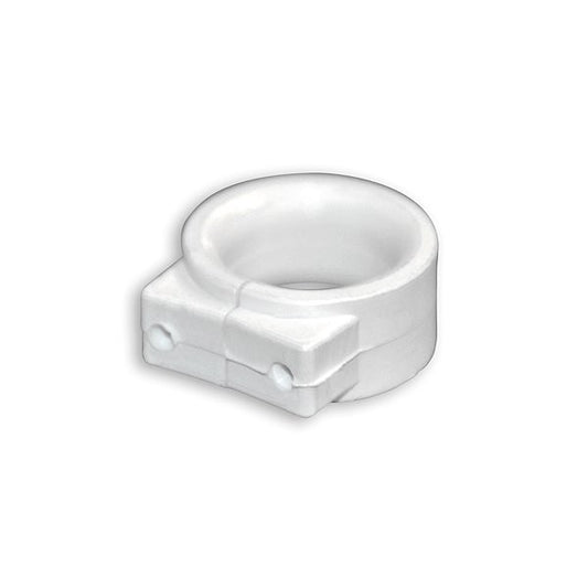 Cable guide color white (round split between screws)