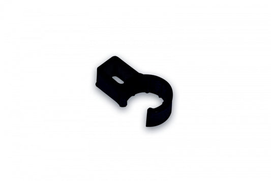 Cable guide color black (round open)