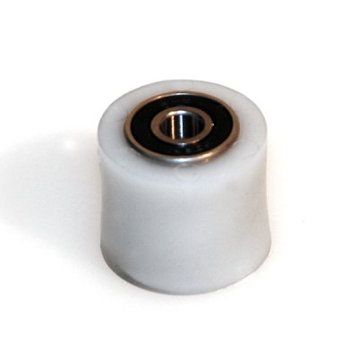 Chain roller Honda CR 250, 125 04-07, Kawasaki KFX 250 06-09 color black (8x34x28 mm) (79-5001)