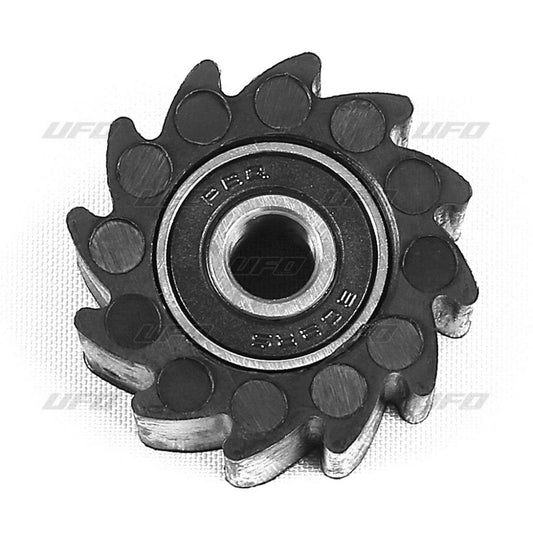 Chain roller Kawasaki KX-F 450 19-20 color black, toothed (8x38x24 mm) 79-5014