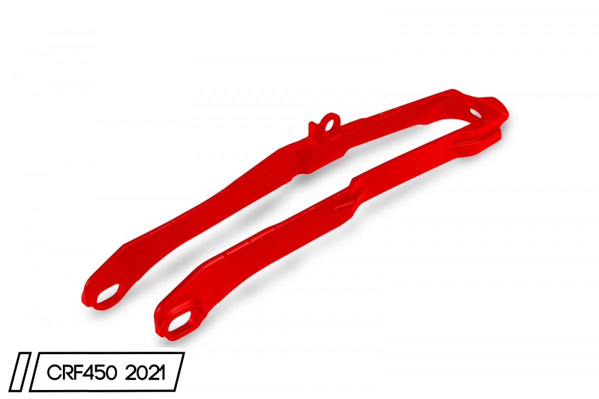 Chain slider Honda CRF 450R/RX 19-25, CRF 250R 20-25, CRF 250RX 21-25 color red