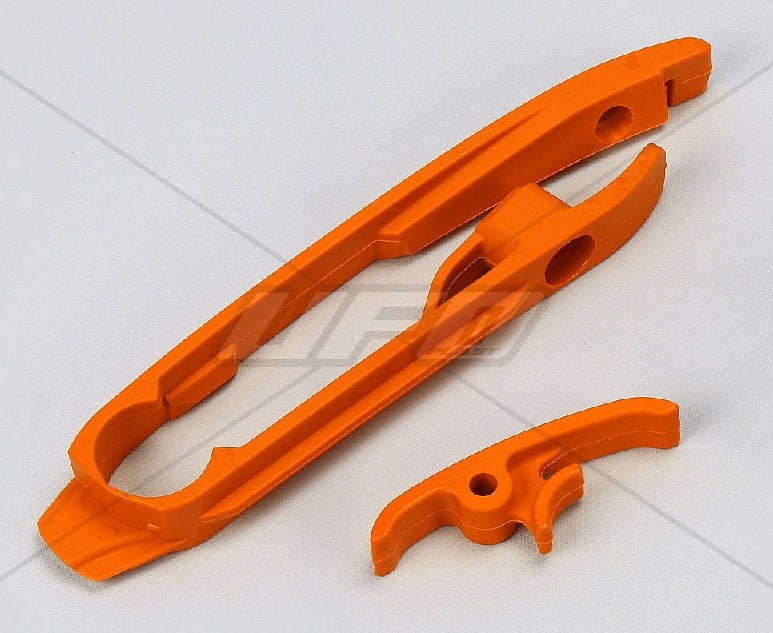 Chain slider (small and large) KTM SX 11-16, SX-F 11-15 color orange
