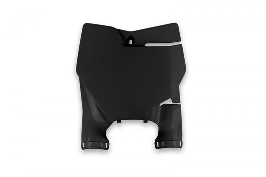 Front number plate Gas Gas MC 85 21 color black (Stadium with fork guards)
