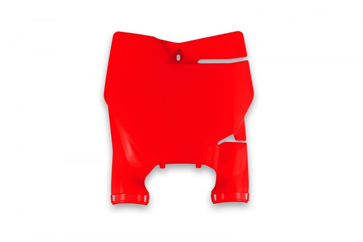 Front number plate Gas Gas MC 85 21 color red (Stadium with fork guards)