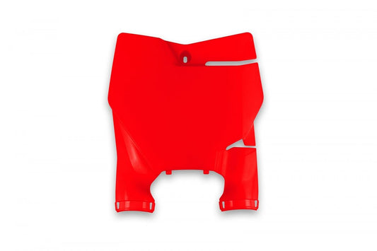 Front number plate Gas Gas MC 85 21 color red (Stadium with fork guards)
