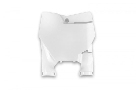 Front number plate Gas Gas MC 85 21 color white (Stadium with fork guards)
