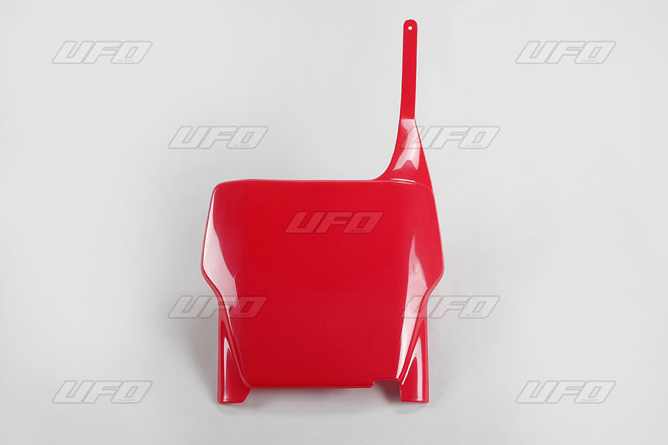 Front number plate Honda CR 125/250 04-07, CRF 250/450 04-07 color red