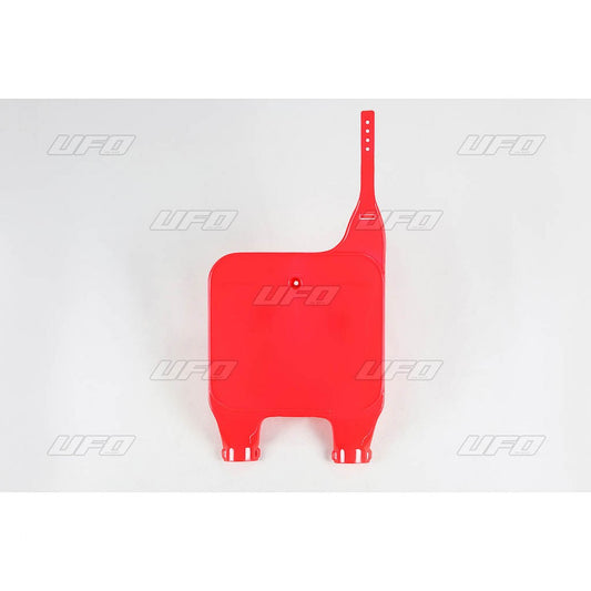 Front number plate Honda CR 125 89 color red