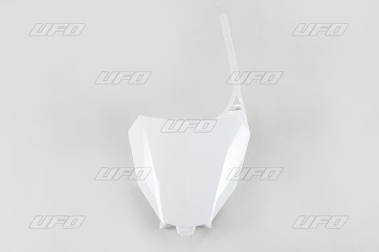 Front number plate Honda CRF 250R 18, CRF 450R/RX 17-18 color white