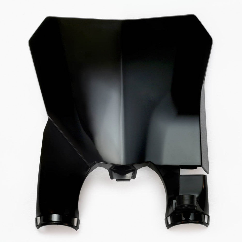 Front number plate Honda CRF 250R/RX 18-20 color black (Stadium with fork guards)
