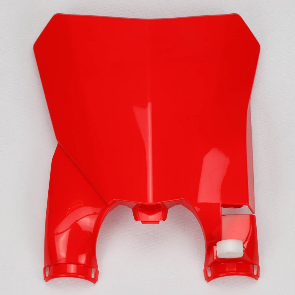 Front number plate Honda CRF 250R/RX 18-20 color red (Stadium with fork guards)