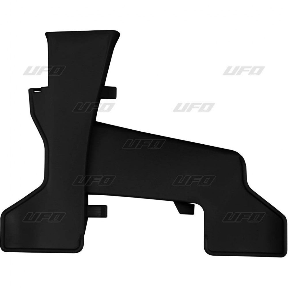 Front number plate Husqvarna TC 125/250 19-20, FC 450/350/250 19-20 color black (extra plate extension for HU03367)