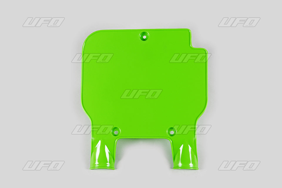 Front number plate Kawasaki KX 500/250/125 89-95 color green