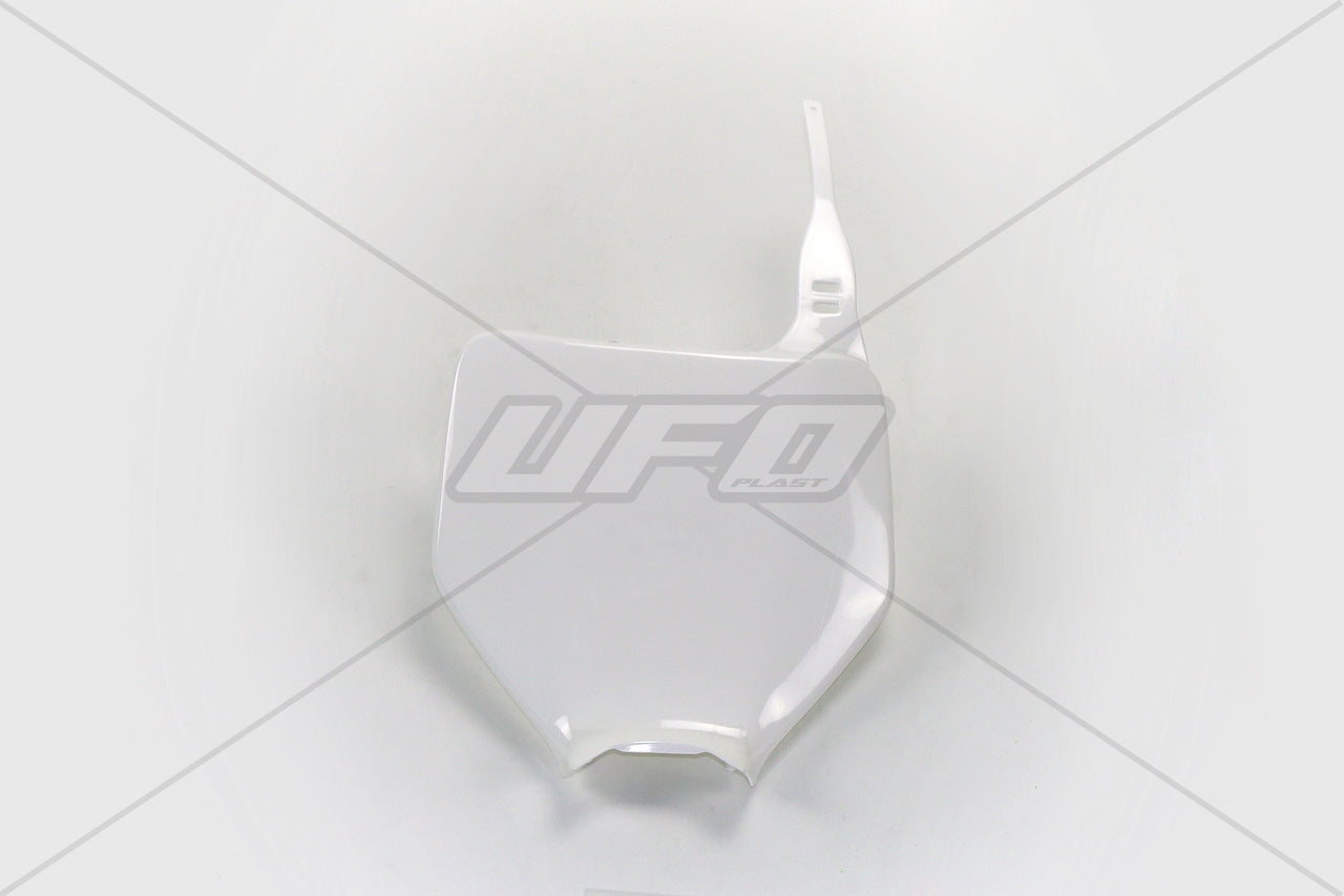 Front number plate Kawasaki KX 450/250 03-08, KX-F 450 06-08, KX-F 250 04-08 color white (replaces KA03763047)