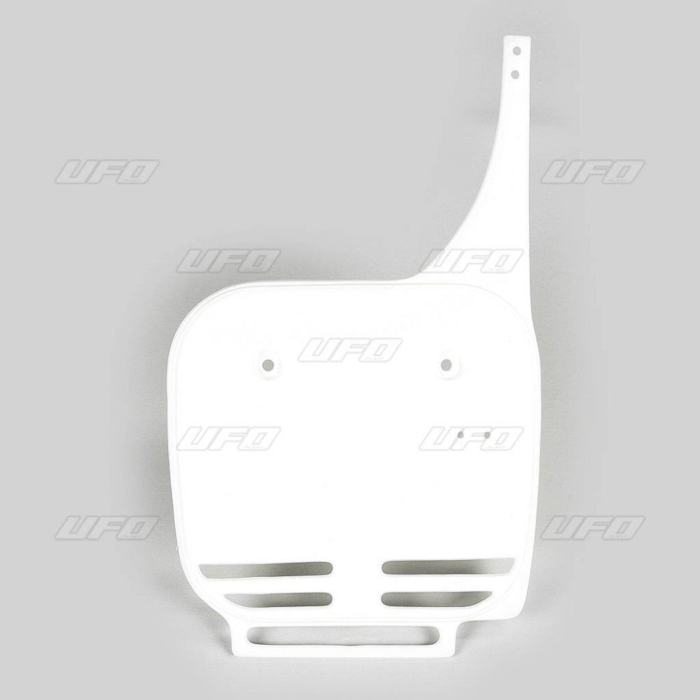 Front number plate Kawasaki KX 60 84-04 color white