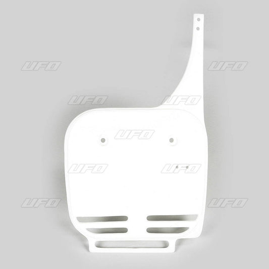 Front number plate Kawasaki KX 60 84-04 color white