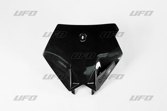 Front number plate KTM SX 03-06, EXC 03-07 color black