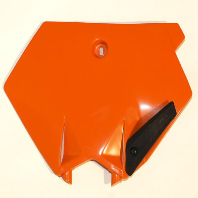 Front number plate KTM SX 85 04-12 color orange