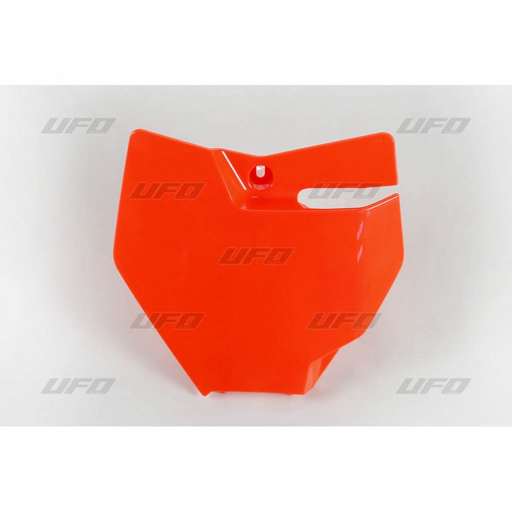 Front number plate KTM SX 85 18-19 color orange fluo
