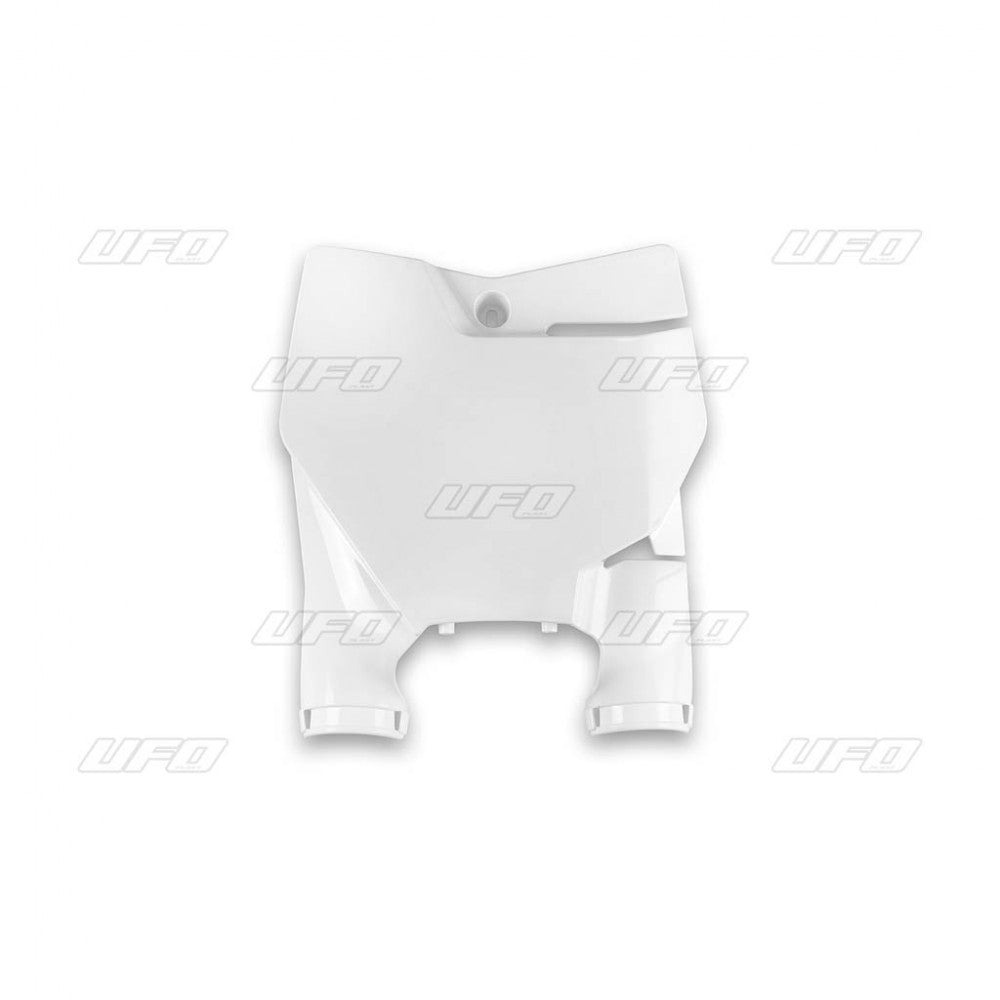 Front number plate KTM SX 85 18-26 color white (Stadium with fork guards)