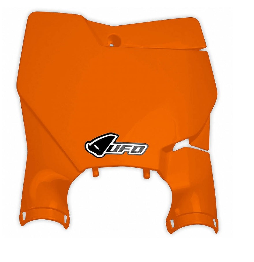 Front number plate KTM SX/SX-F 16-20 (except SX 250 16) color orange (Stadium with fork guards)