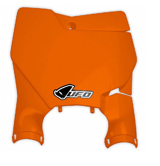 Front number plate KTM SX/SX-F 16-20 (except SX 250 16) color orange (Stadium with fork guards)