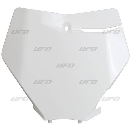 Front number plate KTM SX/SX-F 19-20 color white 2020
