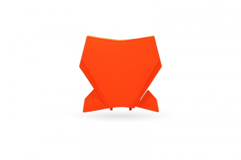Front number plate KTM SX/SX-F 125/250/300/350/450F TBI 23-26 color orange fluo