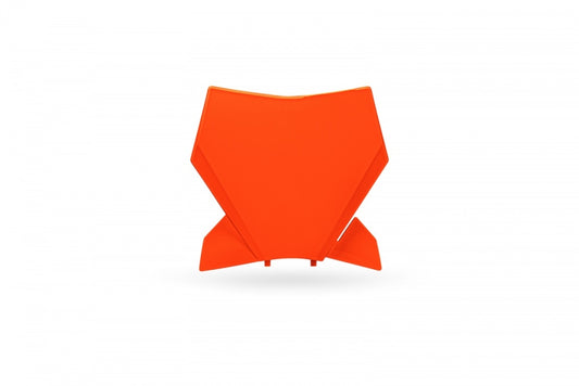 Front number plate KTM SX/SX-F 125/250/300/350/450F TBI 23-26 color orange fluo