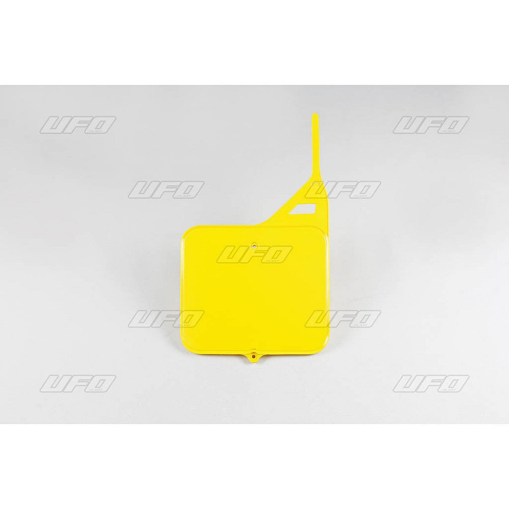 Front number plate Suzuki RM 125 87-95 color yellow