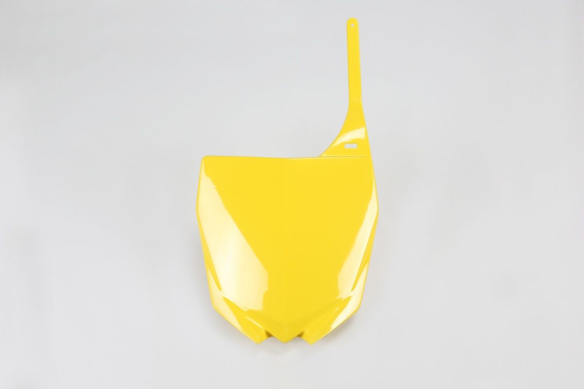 Front number plate Yamaha YZ 125/250 02-14 restyling color yellow