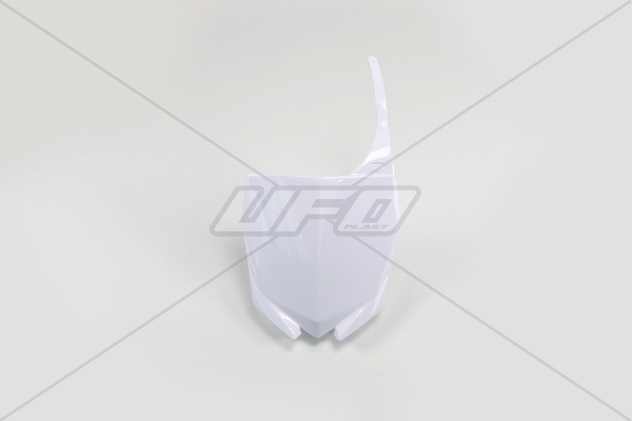 Front number plate Yamaha YZ 125/250 15-18, YZ-F 250 10-18, YZ-F 450 10-17 color white